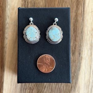 Dry creek turquoise earrings